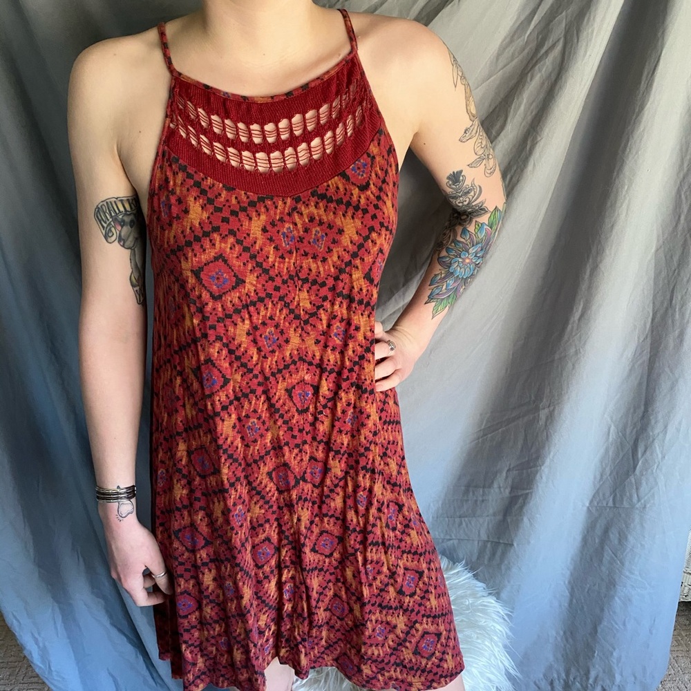 Lucky Brand Aztec print sundress